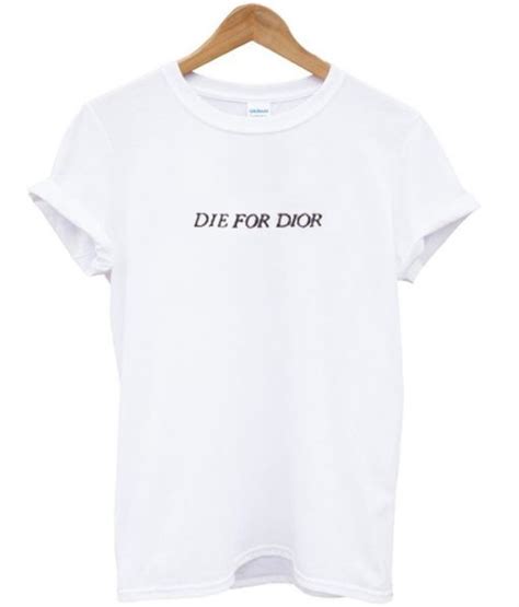 t shirt die for dior|dior t shirt women.